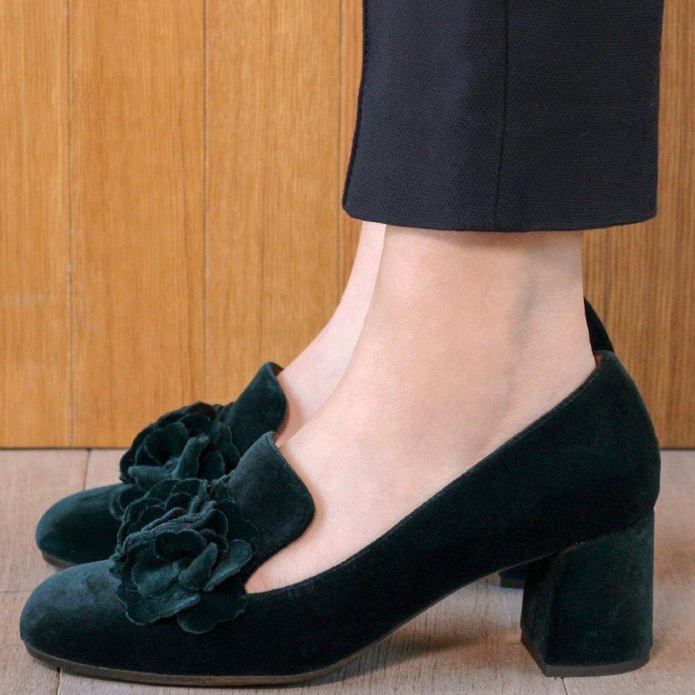 Chie Mihara Po Postigo Green Shoes